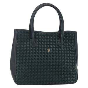 Bally Leather Handbag Green